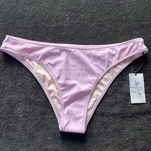 Brand new with tags lavender size medium bikini bottom from Shade &Shore.